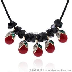 日韩皮绳项链图片欣赏视频,时尚与复古的完美融合